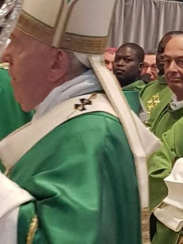 Ouverture du synode par le pape2
